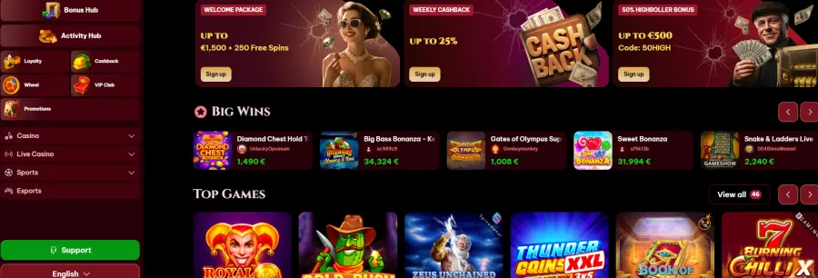 Spinogambino casino app